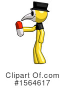 Yellow Design Mascot Clipart #1564617 by Leo Blanchette
