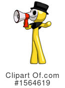 Yellow Design Mascot Clipart #1564619 by Leo Blanchette