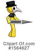 Yellow Design Mascot Clipart #1564627 by Leo Blanchette