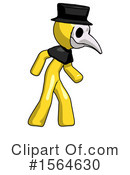 Yellow Design Mascot Clipart #1564630 by Leo Blanchette