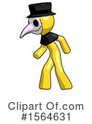 Yellow Design Mascot Clipart #1564631 by Leo Blanchette
