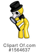 Yellow Design Mascot Clipart #1564637 by Leo Blanchette