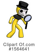 Yellow Design Mascot Clipart #1564641 by Leo Blanchette