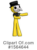 Yellow Design Mascot Clipart #1564644 by Leo Blanchette