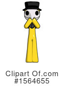 Yellow Design Mascot Clipart #1564655 by Leo Blanchette
