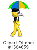 Yellow Design Mascot Clipart #1564659 by Leo Blanchette
