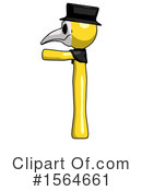 Yellow Design Mascot Clipart #1564661 by Leo Blanchette