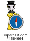 Yellow Design Mascot Clipart #1564664 by Leo Blanchette