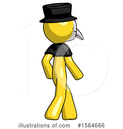Yellow Design Mascot Clipart #1564666 by Leo Blanchette