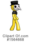 Yellow Design Mascot Clipart #1564668 by Leo Blanchette