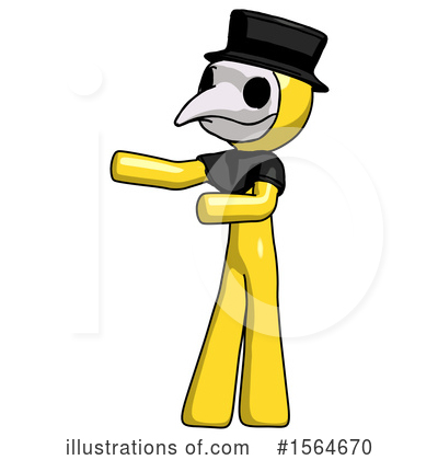Yellow Design Mascot Clipart #1564670 by Leo Blanchette