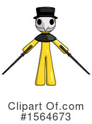 Yellow Design Mascot Clipart #1564673 by Leo Blanchette