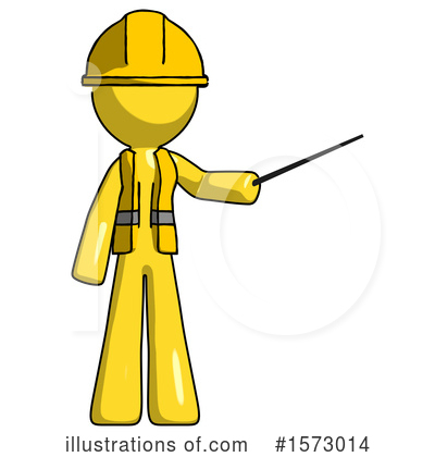 Royalty-Free (RF) Yellow Design Mascot Clipart Illustration by Leo Blanchette - Stock Sample #1573014