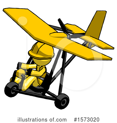 Royalty-Free (RF) Yellow Design Mascot Clipart Illustration by Leo Blanchette - Stock Sample #1573020