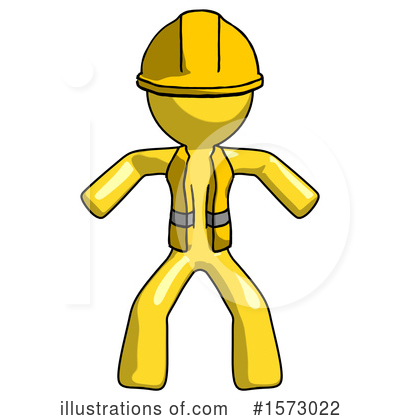 Royalty-Free (RF) Yellow Design Mascot Clipart Illustration by Leo Blanchette - Stock Sample #1573022