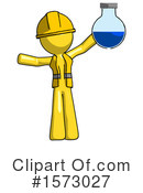Yellow Design Mascot Clipart #1573027 by Leo Blanchette