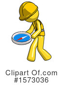 Yellow Design Mascot Clipart #1573036 by Leo Blanchette
