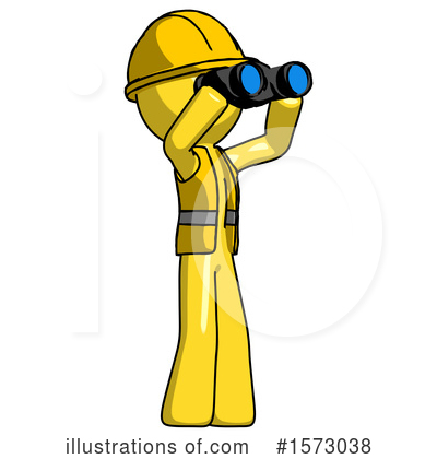 Royalty-Free (RF) Yellow Design Mascot Clipart Illustration by Leo Blanchette - Stock Sample #1573038