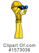 Yellow Design Mascot Clipart #1573038 by Leo Blanchette