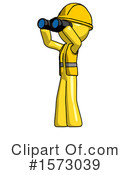 Yellow Design Mascot Clipart #1573039 by Leo Blanchette