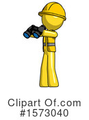 Yellow Design Mascot Clipart #1573040 by Leo Blanchette