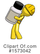 Yellow Design Mascot Clipart #1573042 by Leo Blanchette