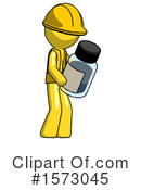 Yellow Design Mascot Clipart #1573045 by Leo Blanchette