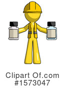 Yellow Design Mascot Clipart #1573047 by Leo Blanchette