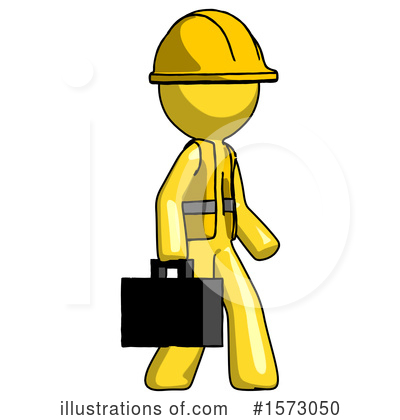 Royalty-Free (RF) Yellow Design Mascot Clipart Illustration by Leo Blanchette - Stock Sample #1573050