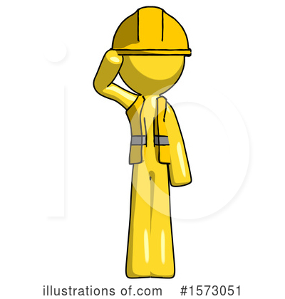 Royalty-Free (RF) Yellow Design Mascot Clipart Illustration by Leo Blanchette - Stock Sample #1573051