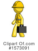 Yellow Design Mascot Clipart #1573091 by Leo Blanchette