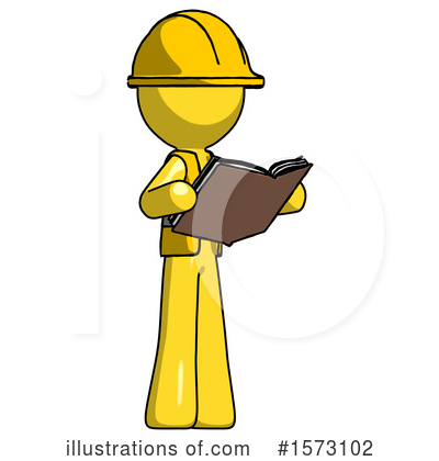 Royalty-Free (RF) Yellow Design Mascot Clipart Illustration by Leo Blanchette - Stock Sample #1573102