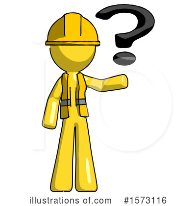 Royalty-Free (RF) Yellow Design Mascot Clipart Illustration by Leo Blanchette - Stock Sample #1573116