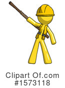 Yellow Design Mascot Clipart #1573118 by Leo Blanchette