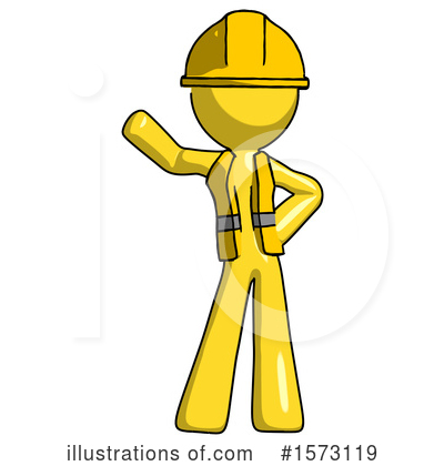 Royalty-Free (RF) Yellow Design Mascot Clipart Illustration by Leo Blanchette - Stock Sample #1573119