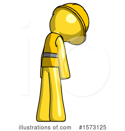 Royalty-Free (RF) Yellow Design Mascot Clipart Illustration by Leo Blanchette - Stock Sample #1573125