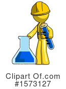 Yellow Design Mascot Clipart #1573127 by Leo Blanchette