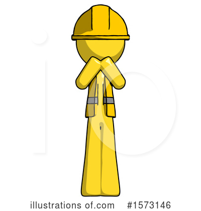 Royalty-Free (RF) Yellow Design Mascot Clipart Illustration by Leo Blanchette - Stock Sample #1573146