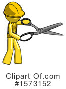 Yellow Design Mascot Clipart #1573152 by Leo Blanchette