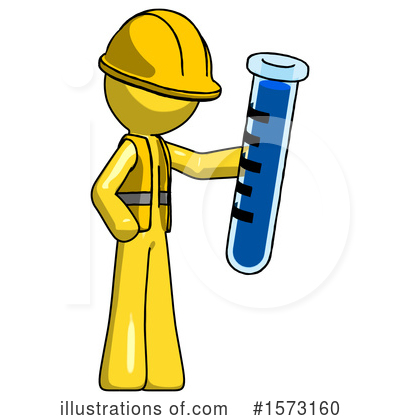 Royalty-Free (RF) Yellow Design Mascot Clipart Illustration by Leo Blanchette - Stock Sample #1573160