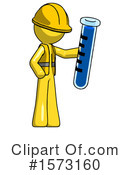 Yellow Design Mascot Clipart #1573160 by Leo Blanchette