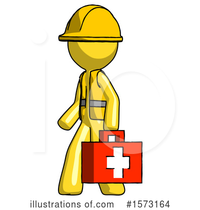 Royalty-Free (RF) Yellow Design Mascot Clipart Illustration by Leo Blanchette - Stock Sample #1573164