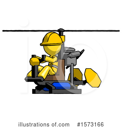 Royalty-Free (RF) Yellow Design Mascot Clipart Illustration by Leo Blanchette - Stock Sample #1573166