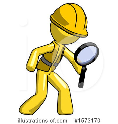 Royalty-Free (RF) Yellow Design Mascot Clipart Illustration by Leo Blanchette - Stock Sample #1573170