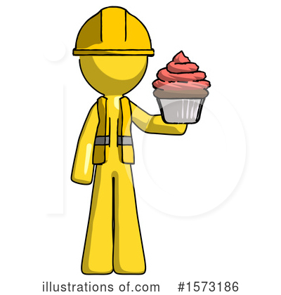 Royalty-Free (RF) Yellow Design Mascot Clipart Illustration by Leo Blanchette - Stock Sample #1573186