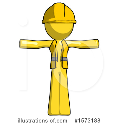 Royalty-Free (RF) Yellow Design Mascot Clipart Illustration by Leo Blanchette - Stock Sample #1573188