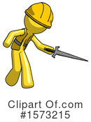 Yellow Design Mascot Clipart #1573215 by Leo Blanchette