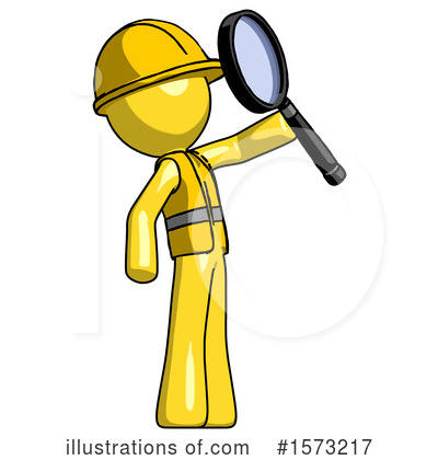 Royalty-Free (RF) Yellow Design Mascot Clipart Illustration by Leo Blanchette - Stock Sample #1573217