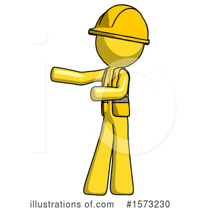 Royalty-Free (RF) Yellow Design Mascot Clipart Illustration by Leo Blanchette - Stock Sample #1573230