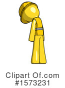 Yellow Design Mascot Clipart #1573231 by Leo Blanchette